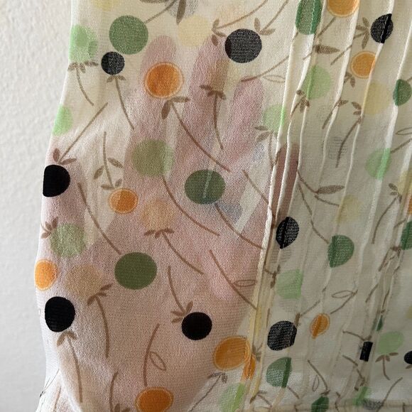 DKNY City Knits Women’s Sleeveless Top Y2K Lightweight Mesh Small - Picture 4 of 4